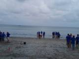 sdkt team building game pantai kuta